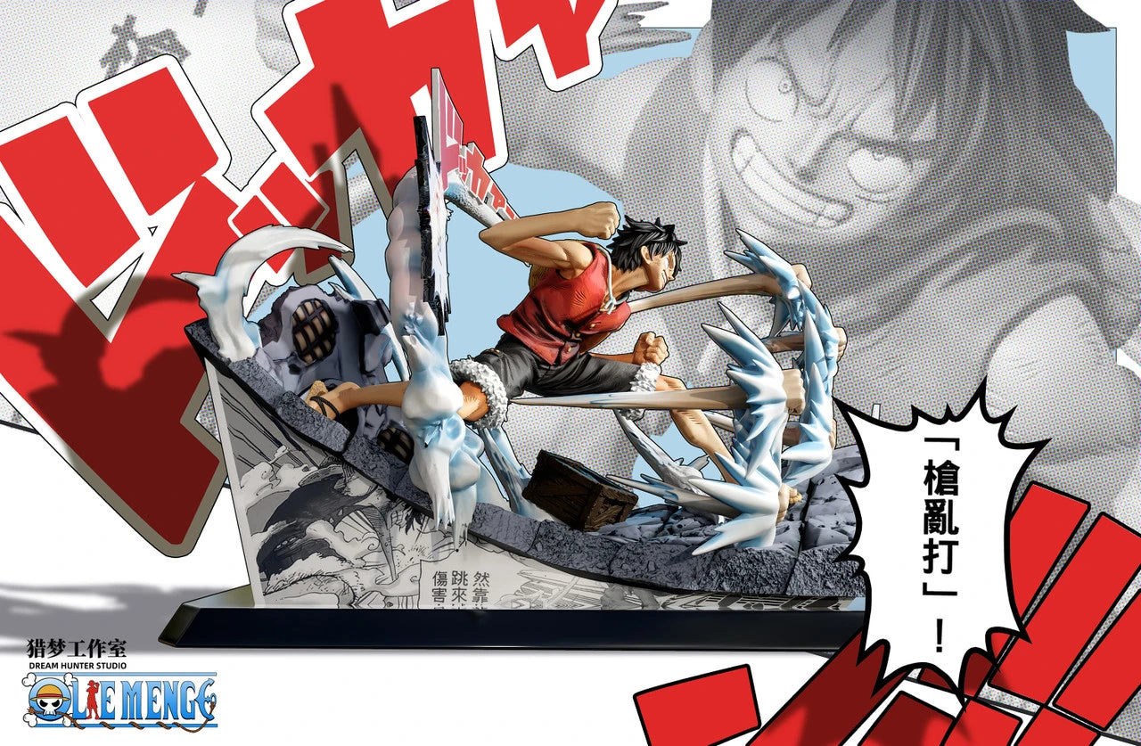Preventa Resina Monkey D. Luffy Figura One Piece Dream Hunter Estudio