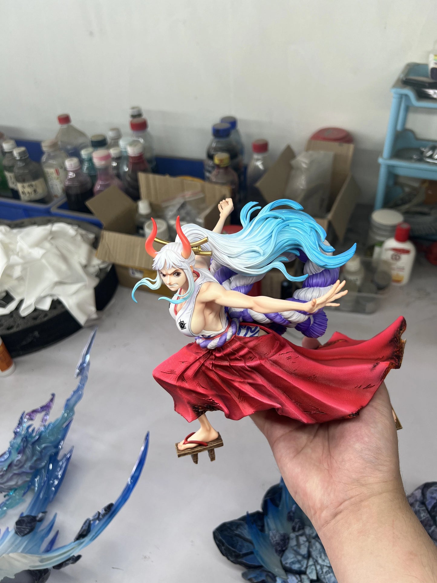 Preventa Resina Yamato Figura One Piece GTR Estudio