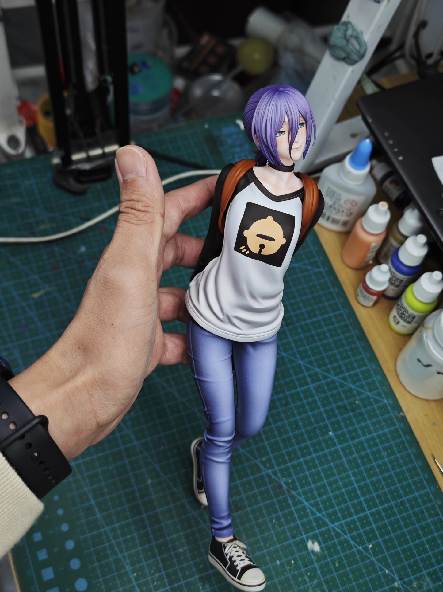Preventa Resina Reze Figura Chainsaw Man Quiet Art Estudio