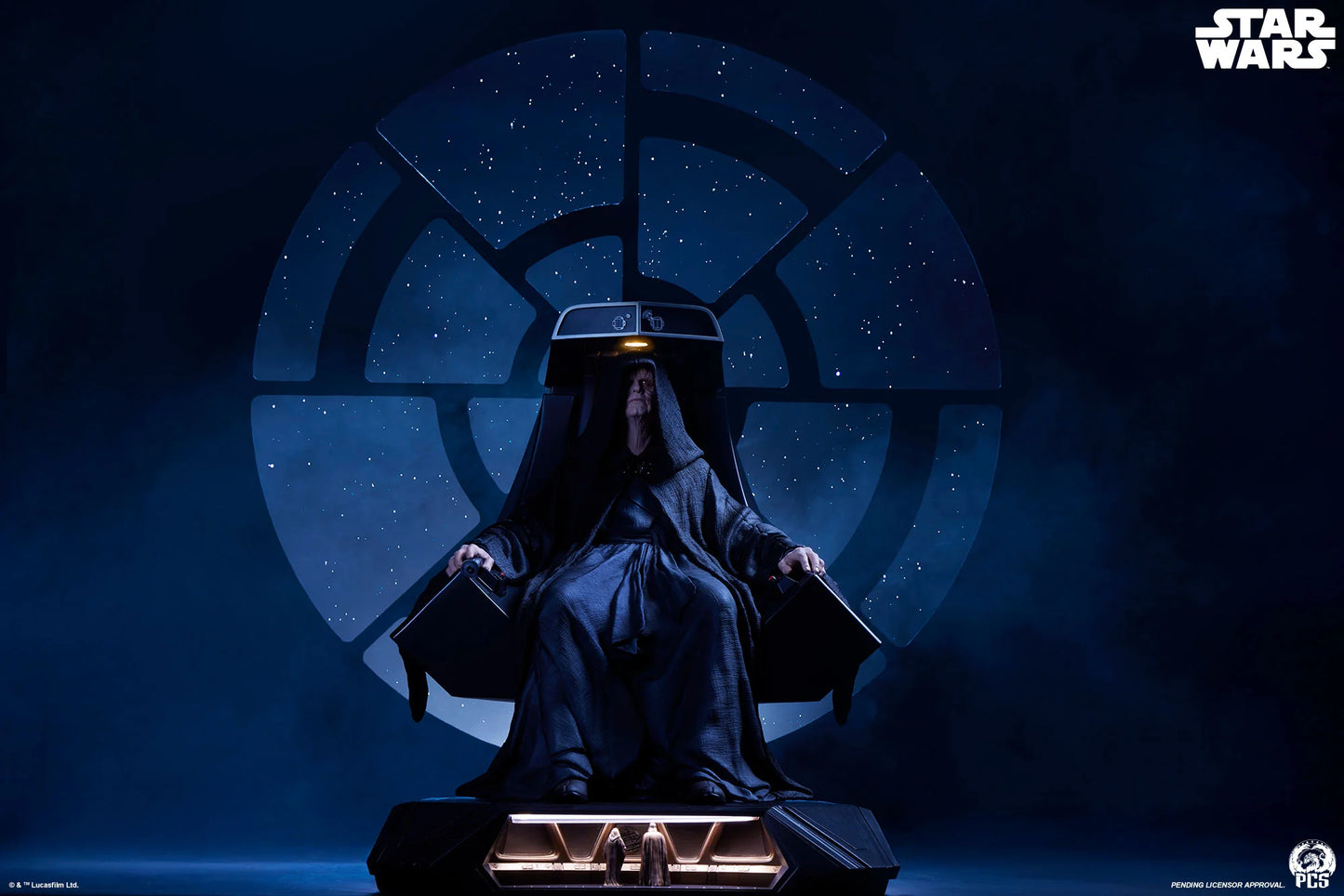 Preventa Resina Emperador Palpatine Figura Star Wars PCS (Licencia) Estudio