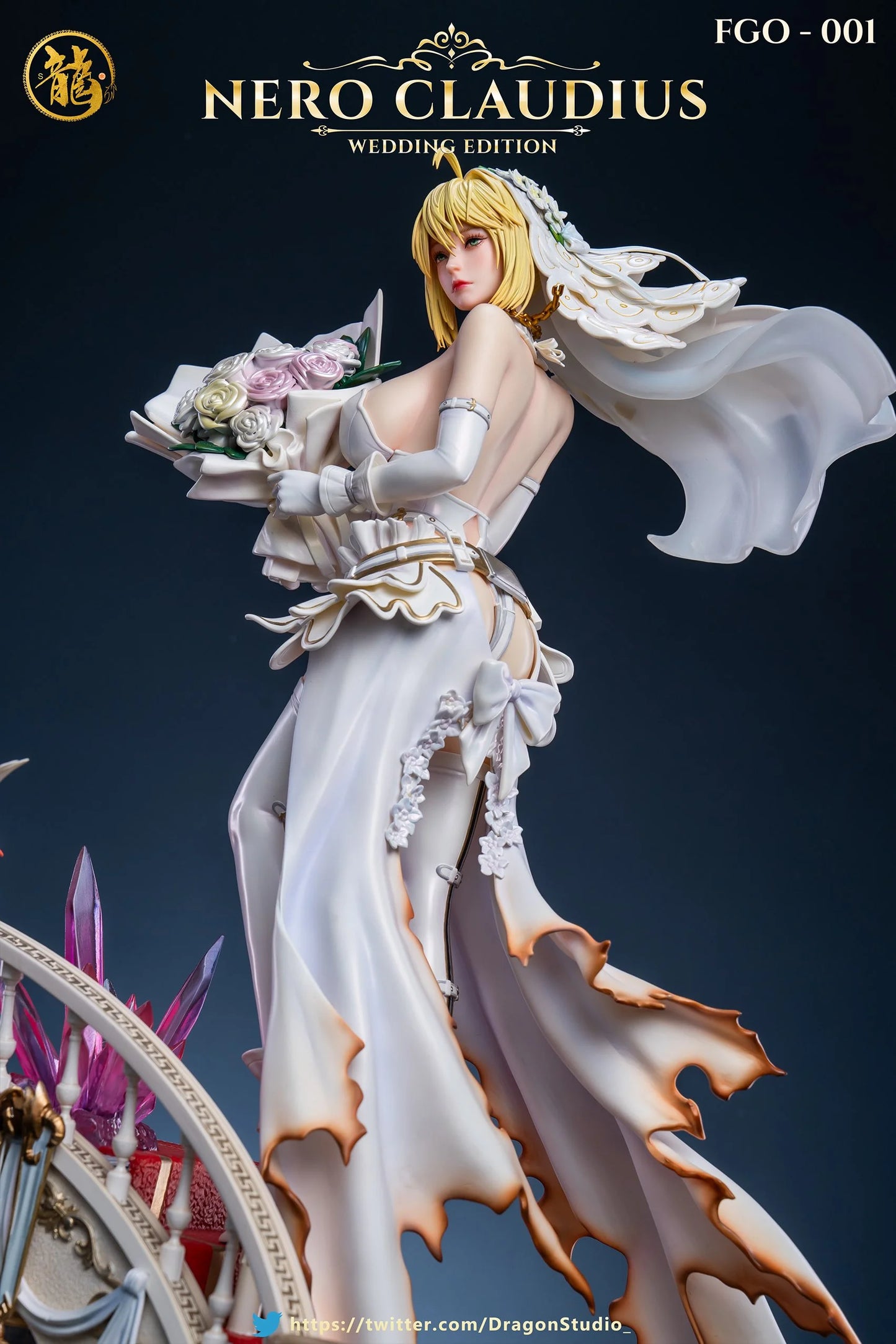Preventa Resina Nero Claudius Figura Fate Series Dragon Estudio