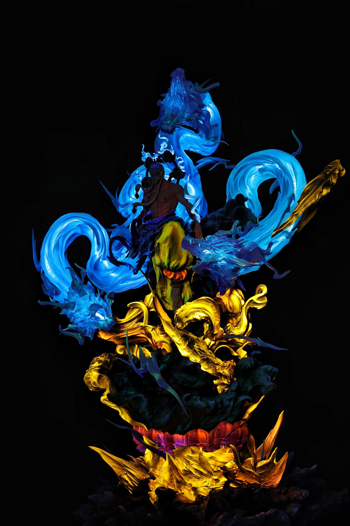 Preventa Resina Enel Figura One Piece Iron Curtain  & Chao Ming Estudio