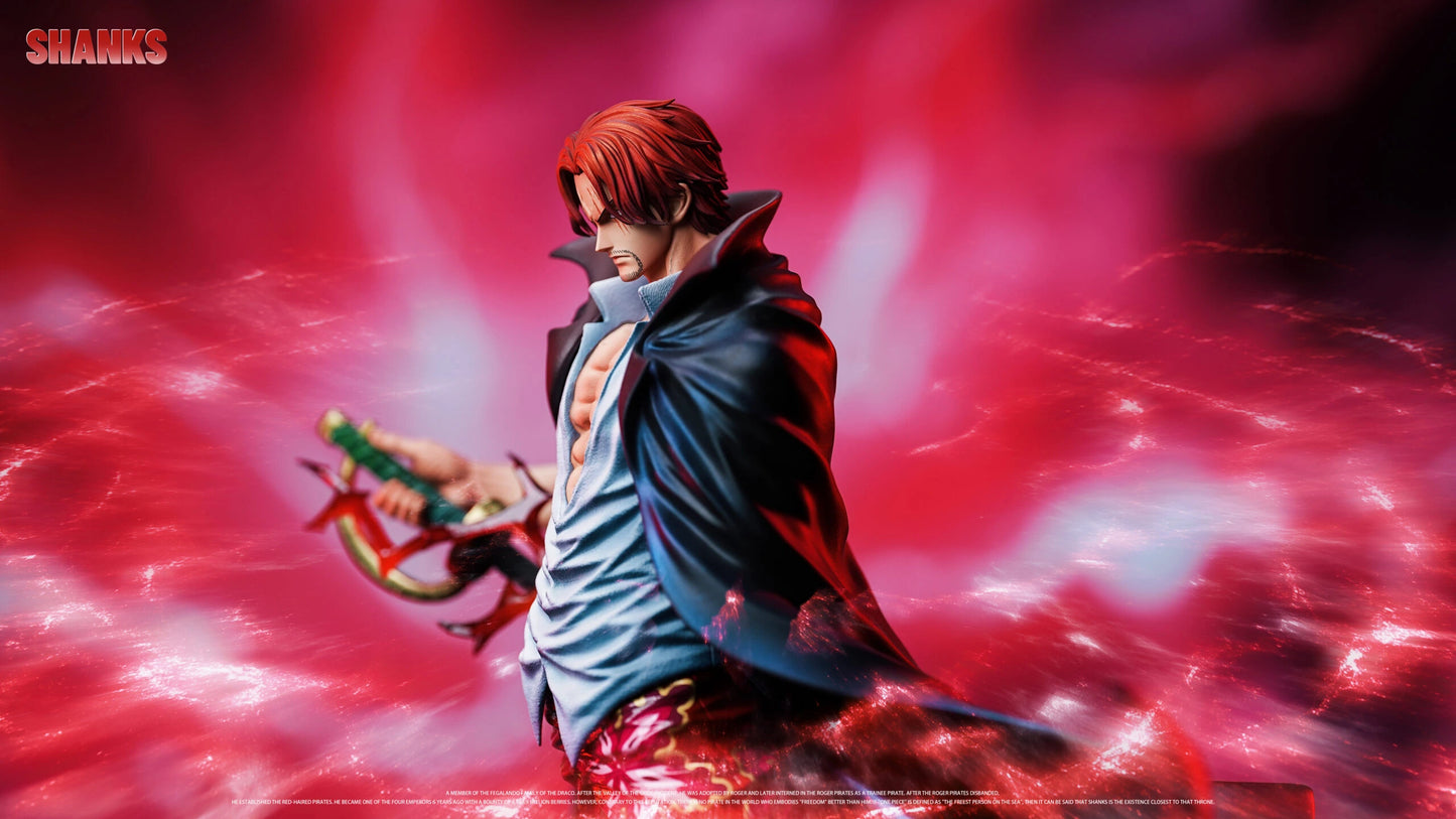 Preventa Resina Shanks Figura One Piece HX & SY Estudio