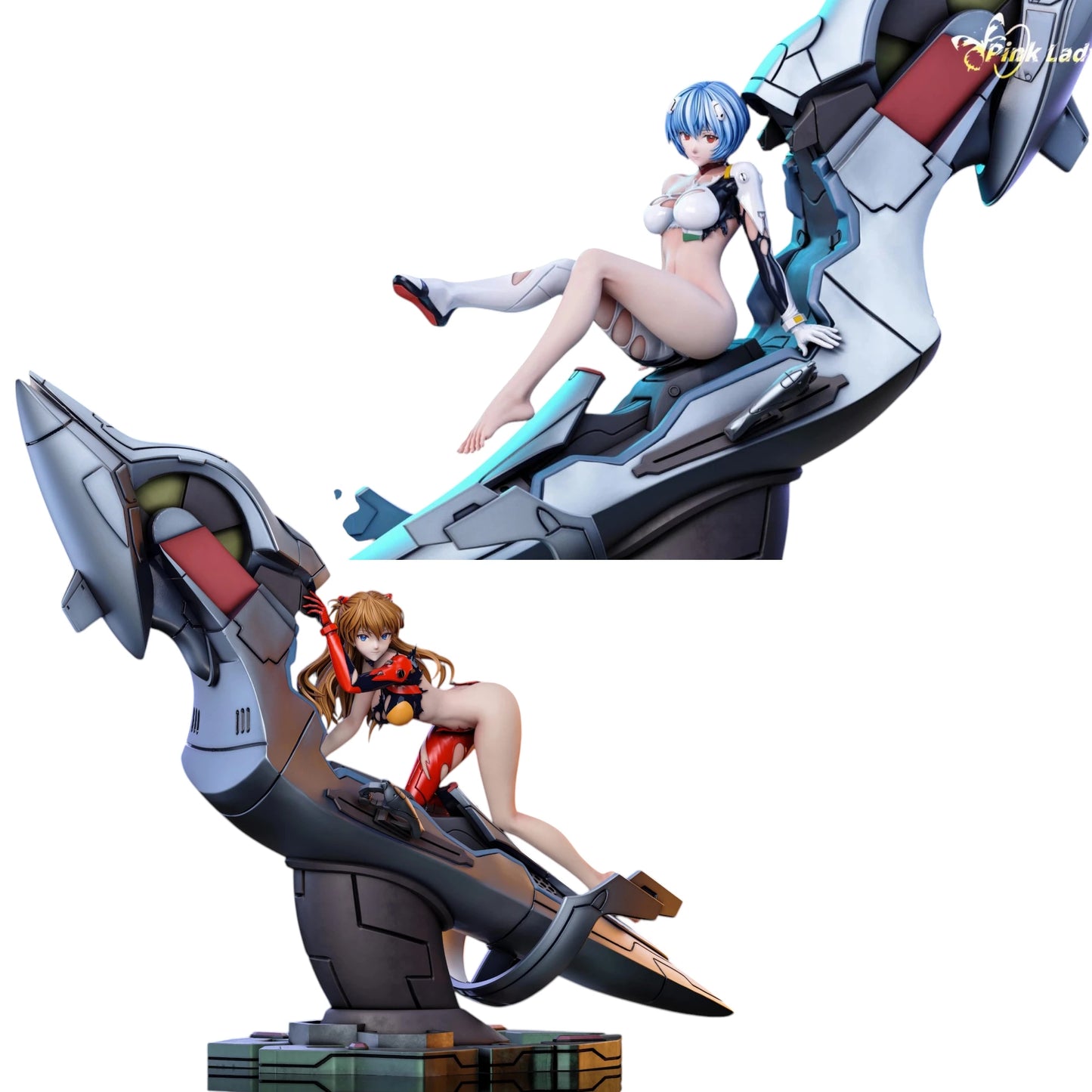 Preventa Resina Ayanami Rei Figura Evangelion Pink Lady Estudio