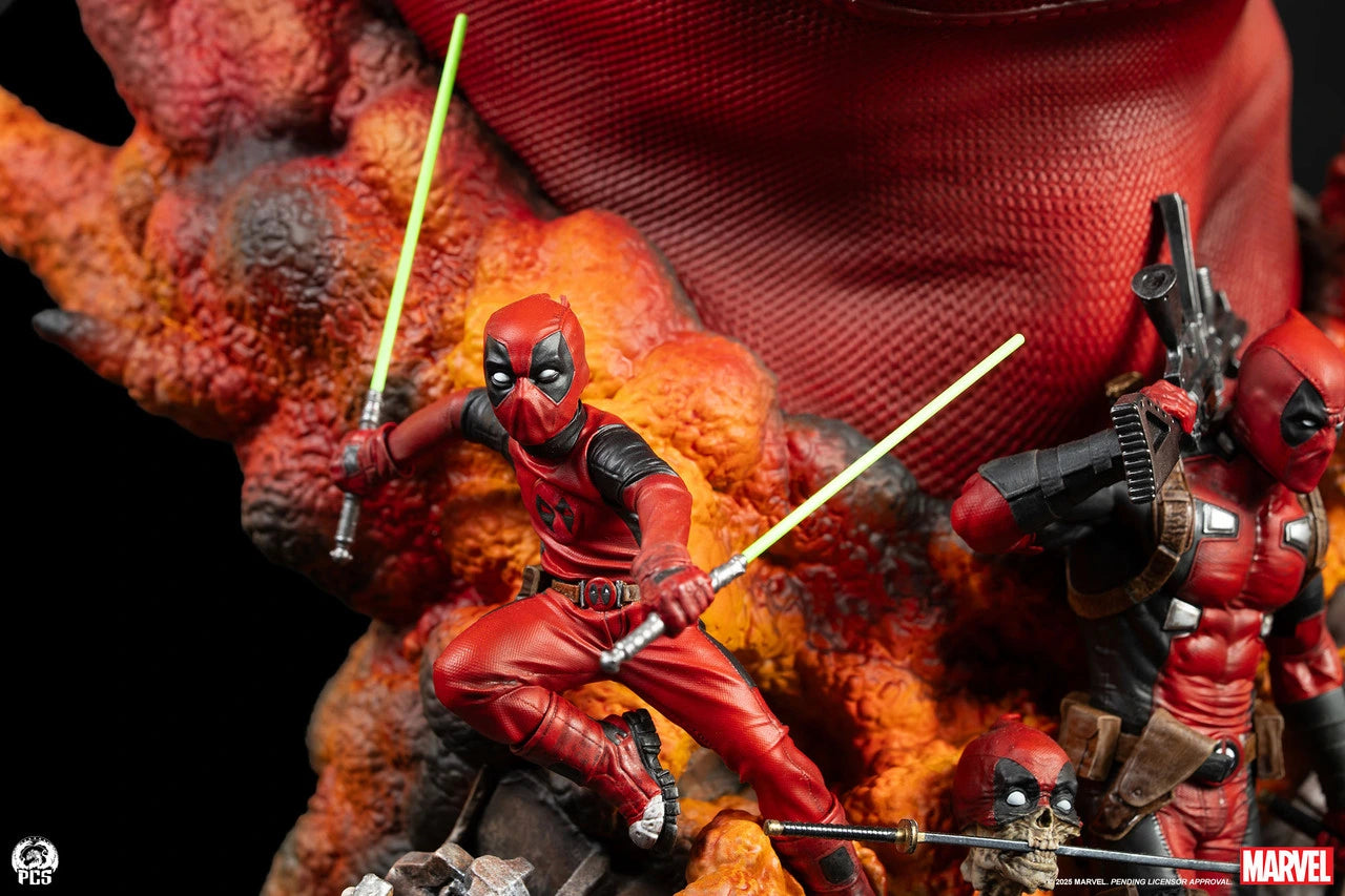 Preventa Resina Deadpool Figura Deadpool Premium Collectibles (Licencia) Estudio