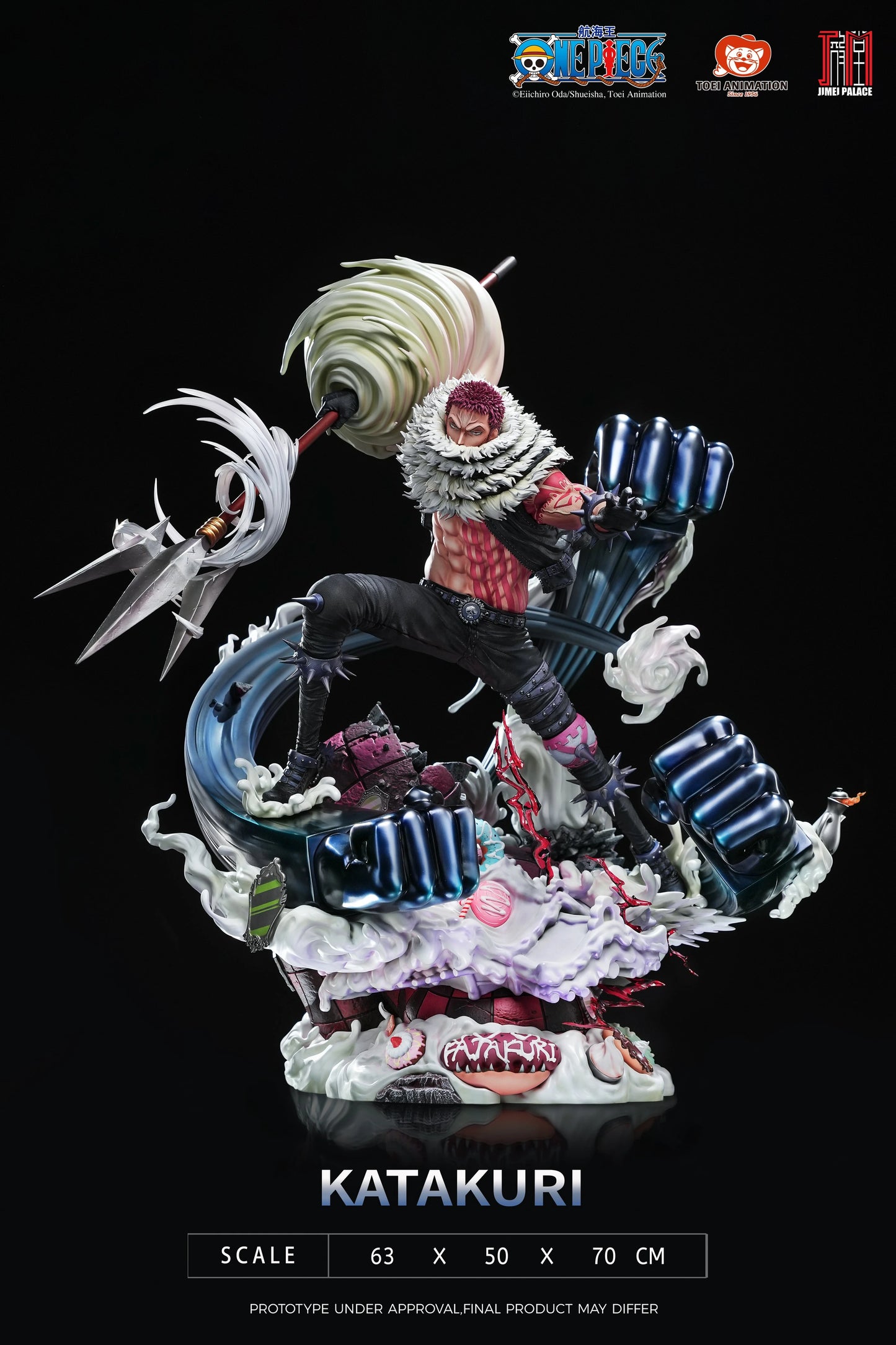 Preventa Resina Charlotte Katakuri Figura One Piece Jimei Palace (Licencia) Estudio