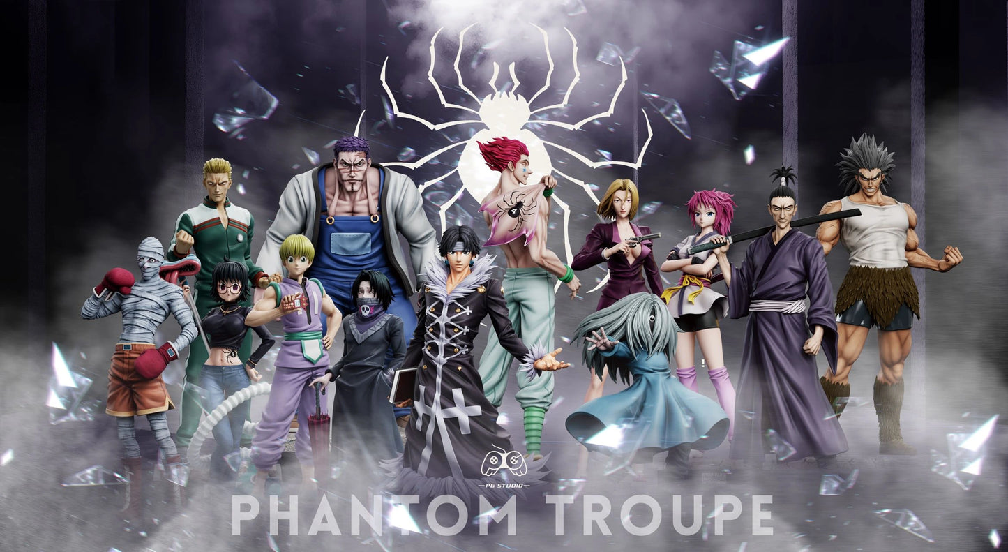 Preventa Resina Hisoka & Chrollo Figura Hunter x Hunter PG Estudio