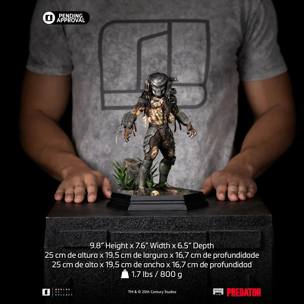 Preventa Resina Jungle Hunter Figura Depredador Iron (Licencia) Estudio