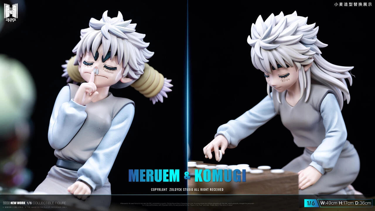 Preventa Resina Meruem & Komugi Figura Hunter x Hunter Zoldyck Estudio
