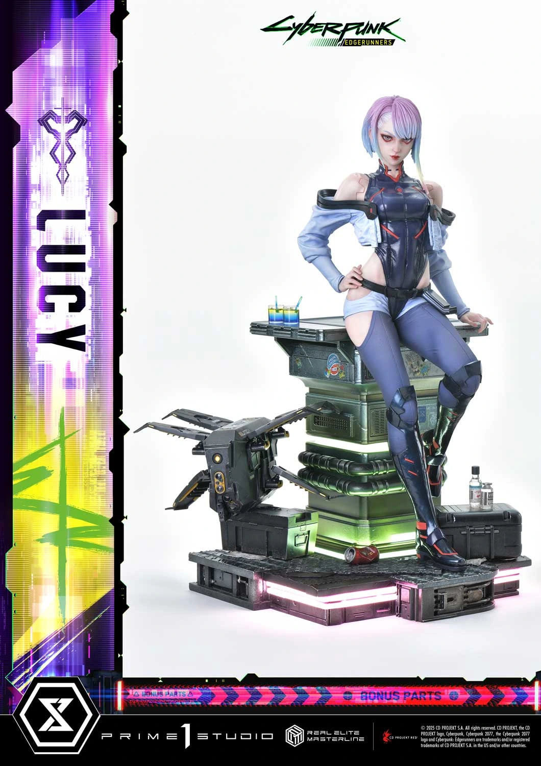 Preventa Resina Lucy Deluxe Figura Cyberpunk: Edgerunners Prime 1 (Licencia) Estudio