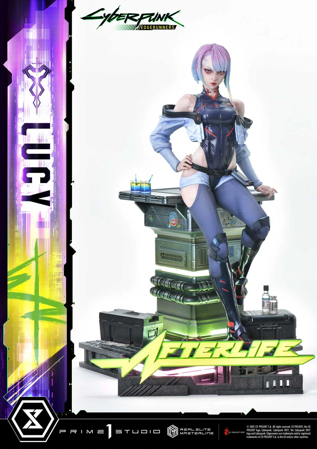 Preventa Resina Lucy Deluxe Figura Cyberpunk: Edgerunners Prime 1 (Licencia) Estudio