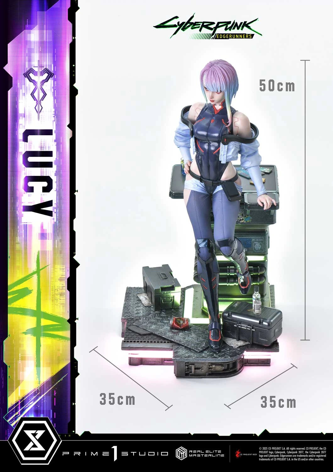 Preventa Resina Lucy Deluxe Figura Cyberpunk: Edgerunners Prime 1 (Licencia) Estudio