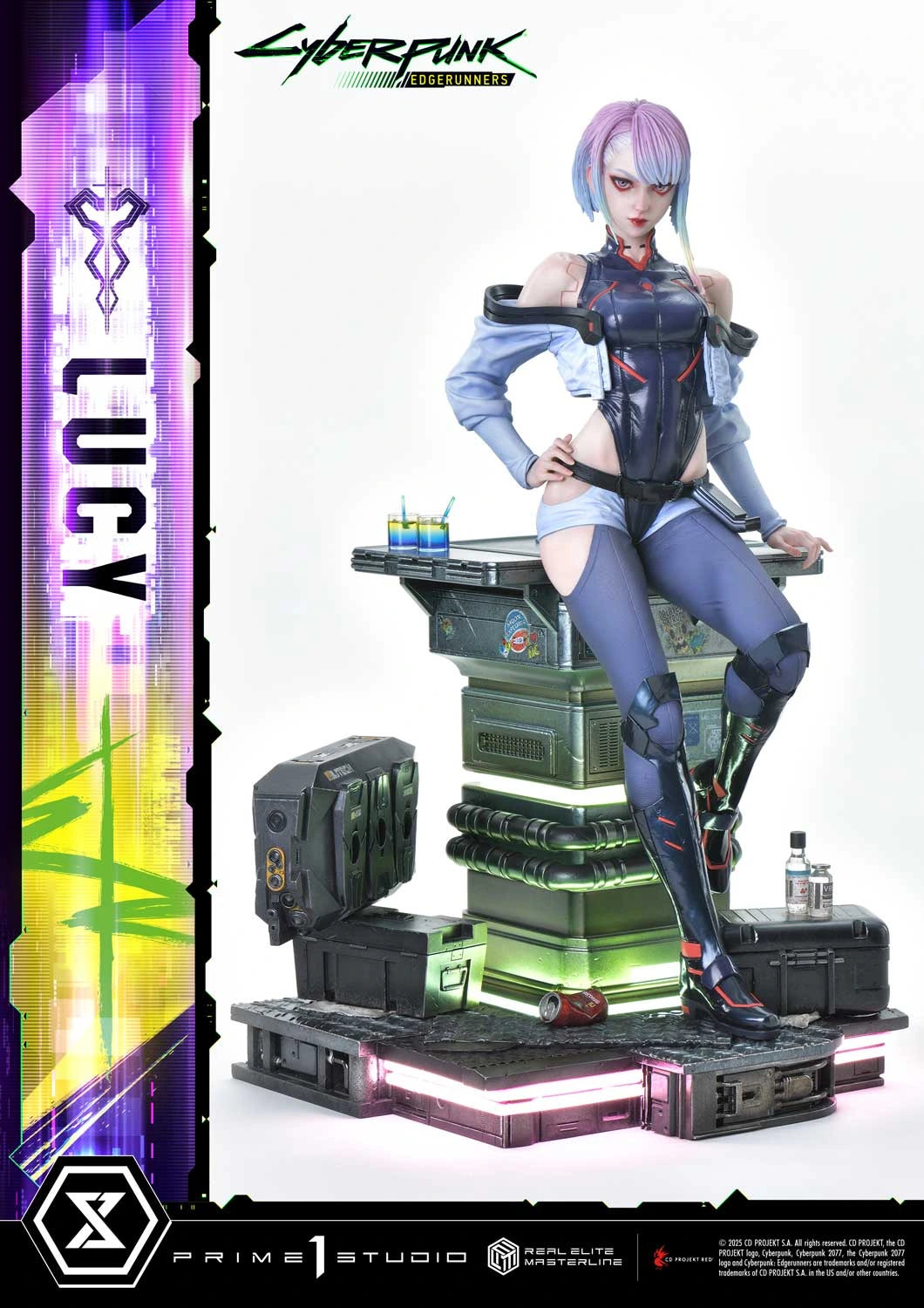 Preventa Resina Lucy Deluxe Figura Cyberpunk: Edgerunners Prime 1 (Licencia) Estudio