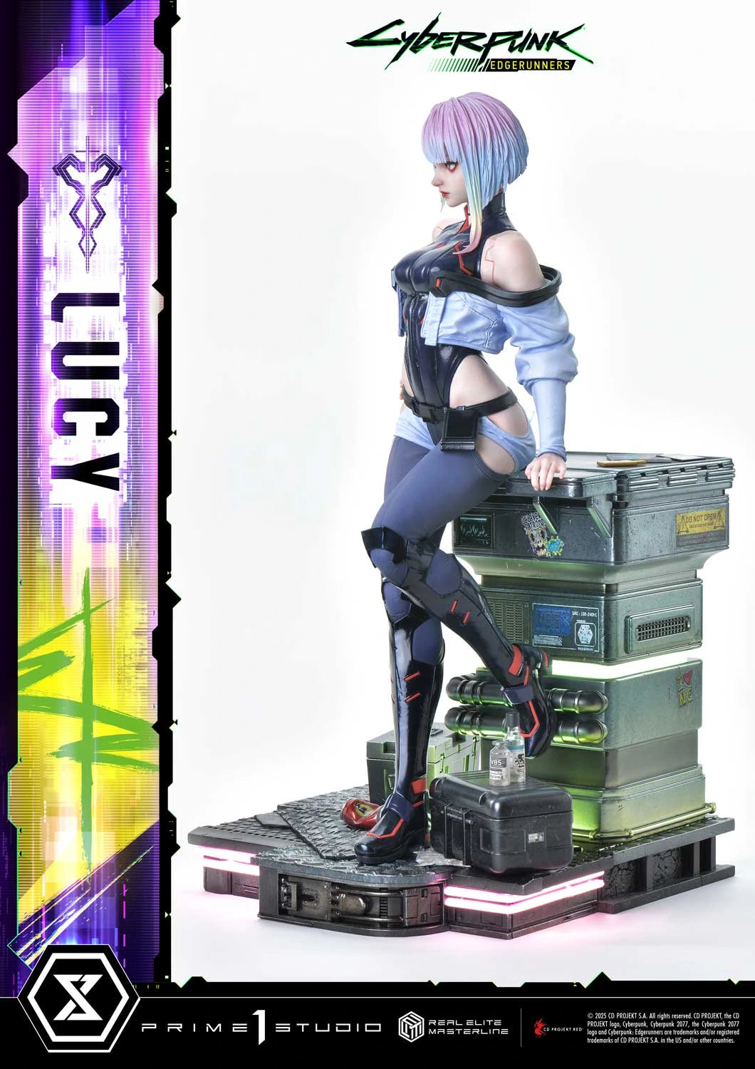 Preventa Resina Lucy Deluxe Figura Cyberpunk: Edgerunners Prime 1 (Licencia) Estudio