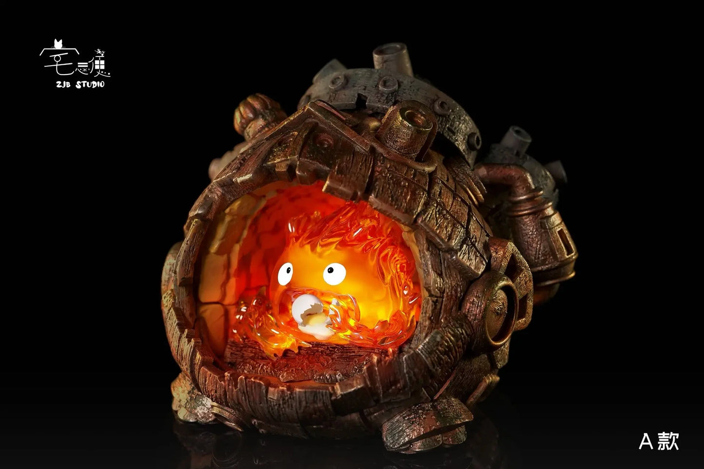 Preventa Resina Calcifer Figura El Increíble castillo vagabundo ZJB Estudio
