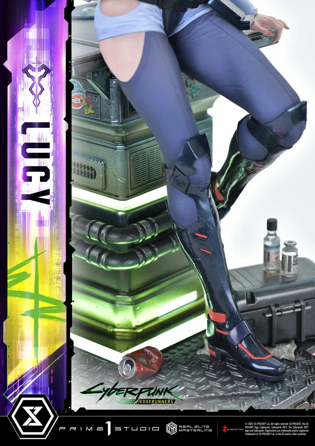 Preventa Resina Lucy Deluxe Figura Cyberpunk: Edgerunners Prime 1 (Licencia) Estudio