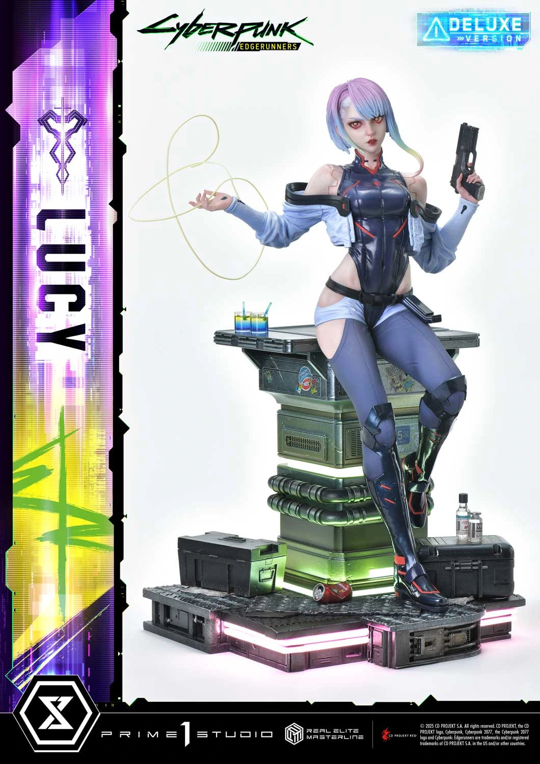 Preventa Resina Lucy Deluxe Figura Cyberpunk: Edgerunners Prime 1 (Licencia) Estudio