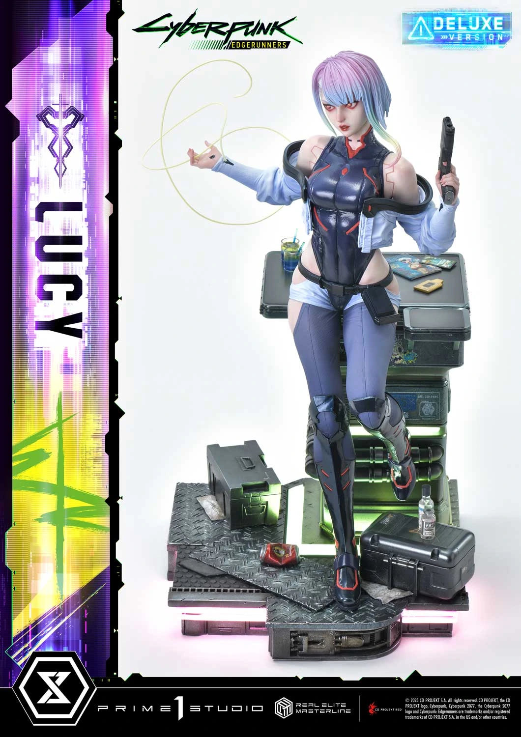Preventa Resina Lucy Deluxe Figura Cyberpunk: Edgerunners Prime 1 (Licencia) Estudio