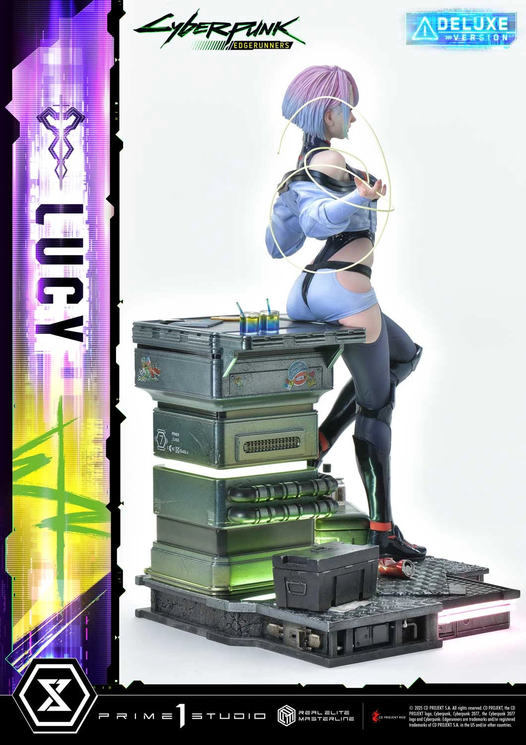Preventa Resina Lucy Deluxe Figura Cyberpunk: Edgerunners Prime 1 (Licencia) Estudio