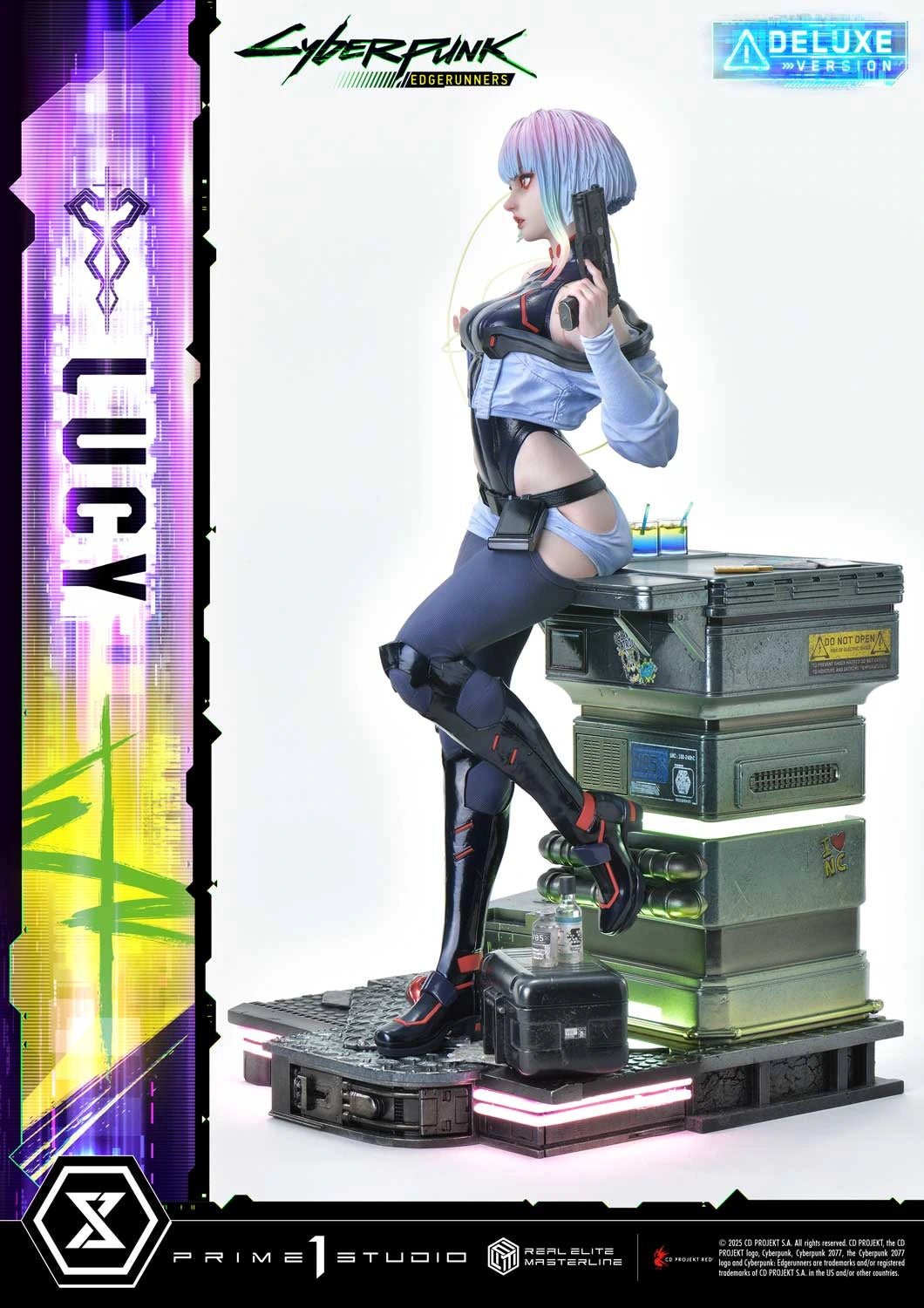 Preventa Resina Lucy Deluxe Figura Cyberpunk: Edgerunners Prime 1 (Licencia) Estudio