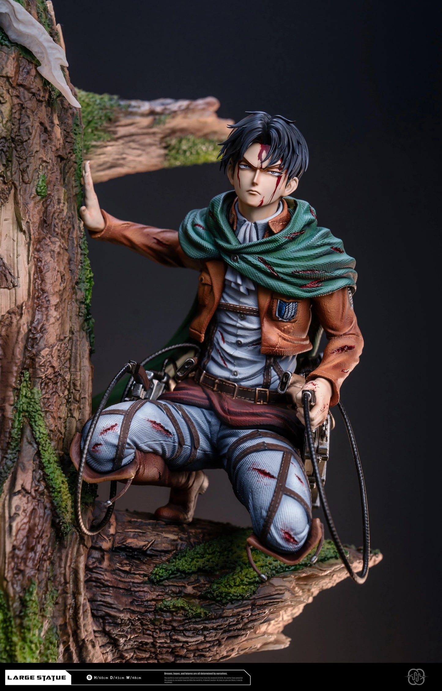 Preventa Resina Levi & Erwin Figura Attack On Titan Hertz Estudio