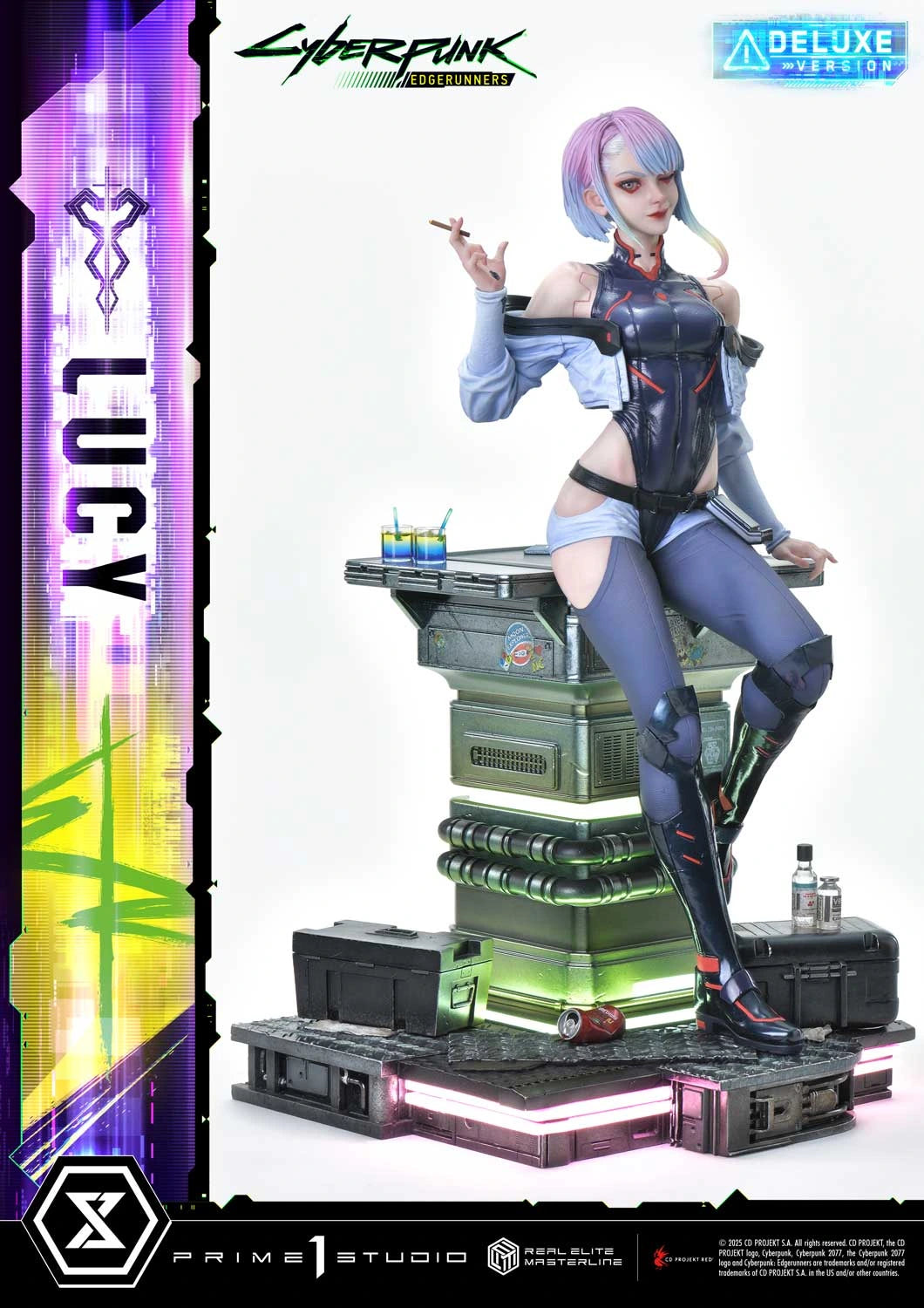 Preventa Resina Lucy Deluxe Figura Cyberpunk: Edgerunners Prime 1 (Licencia) Estudio