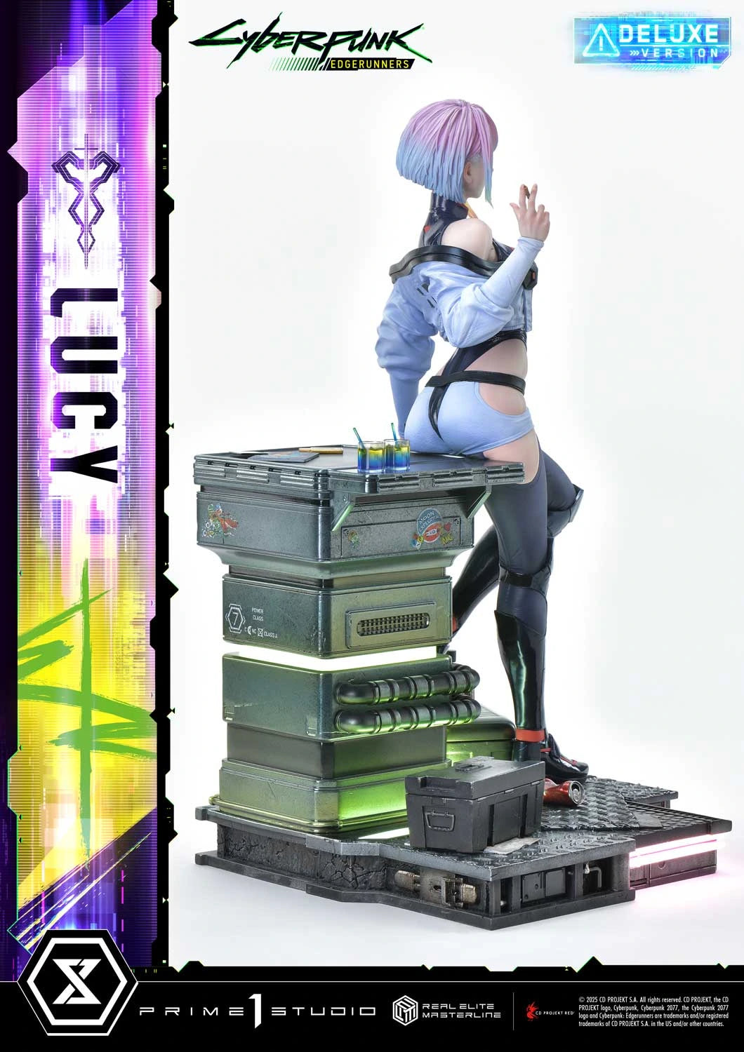 Preventa Resina Lucy Deluxe Figura Cyberpunk: Edgerunners Prime 1 (Licencia) Estudio