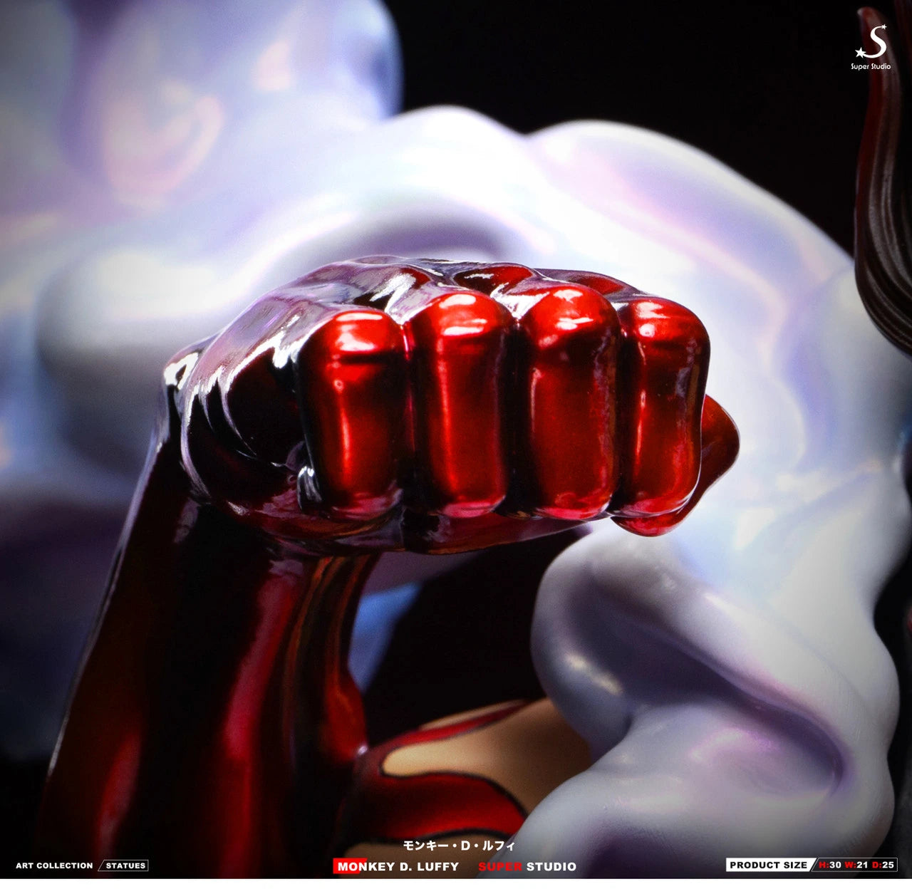 Preventa Resina Monkey D. Luffy "Gear 4" Figura One Piece Super Estudio