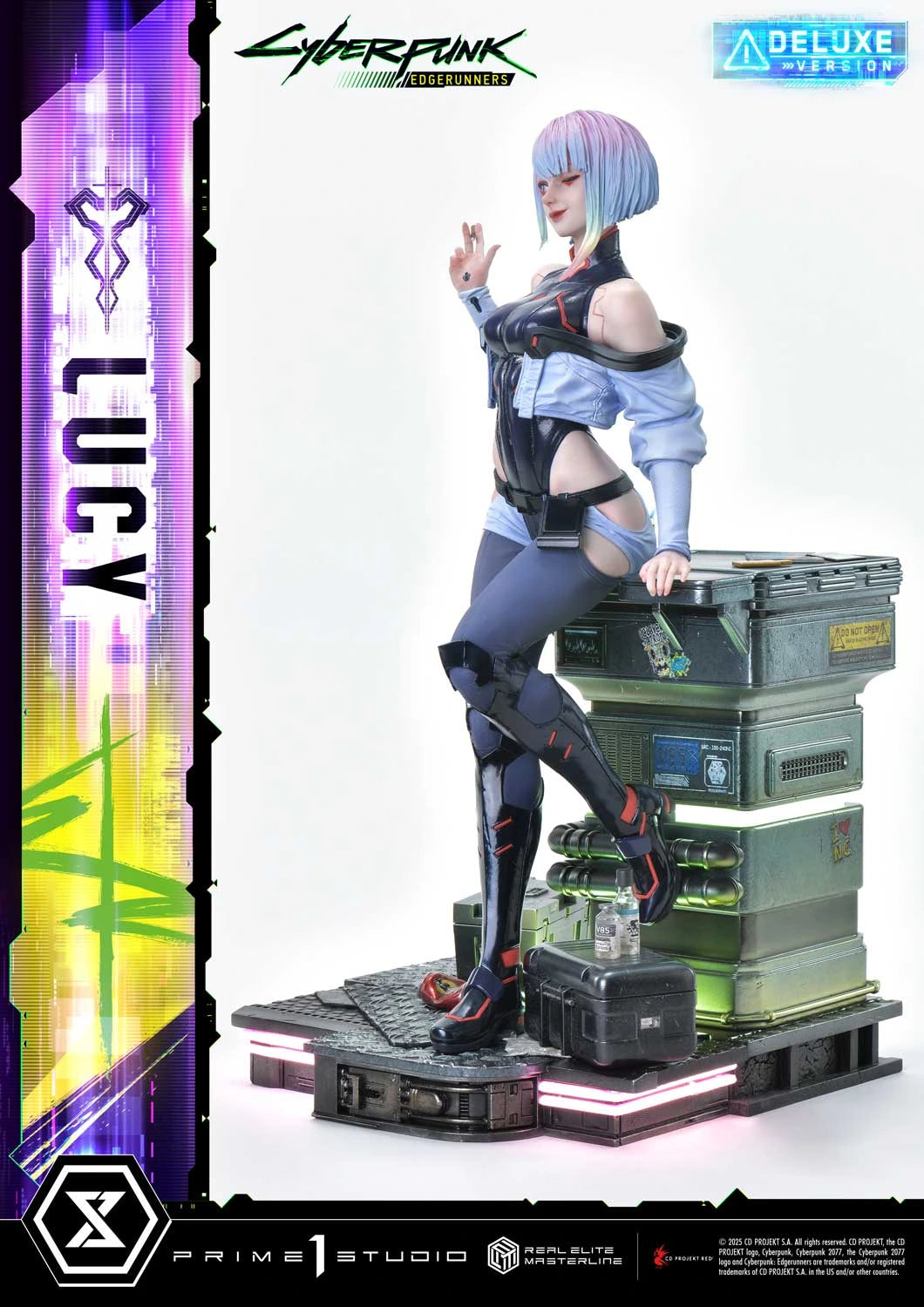 Preventa Resina Lucy Deluxe Figura Cyberpunk: Edgerunners Prime 1 (Licencia) Estudio