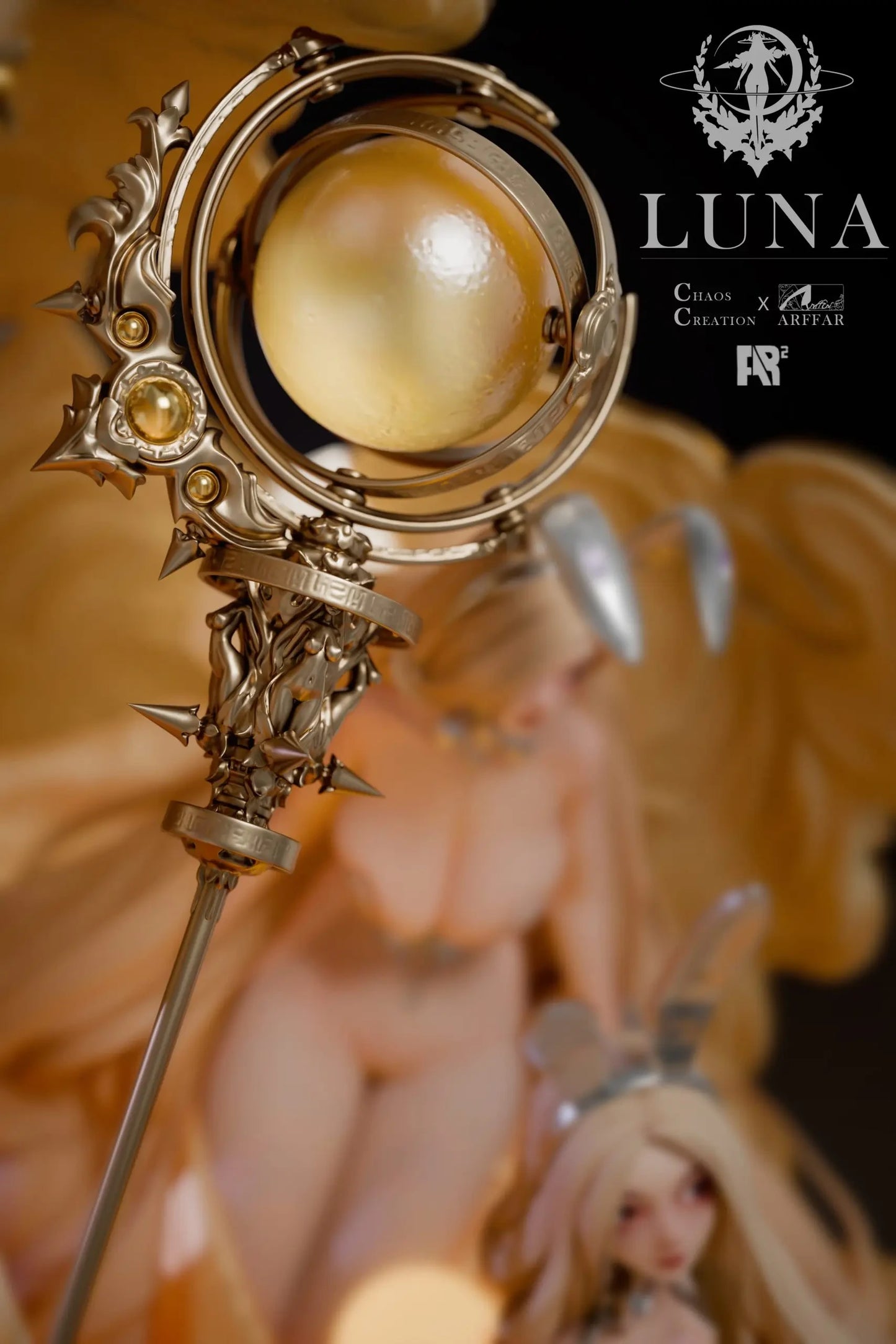 Preventa Resina God of Moon "Luna" Figura Original Series GuanHan Estudio