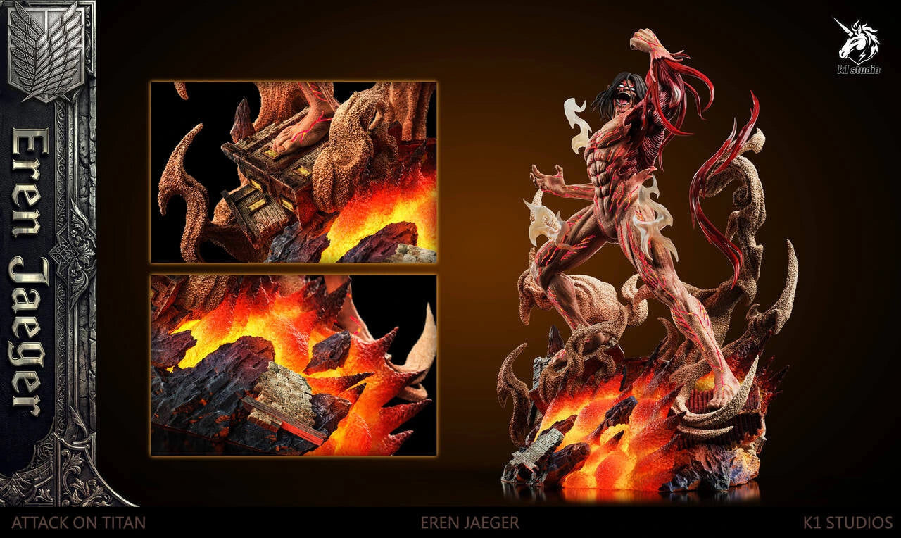 Preventa Resina Titan de Ataque Figura Attack On Titan K1 Estudio