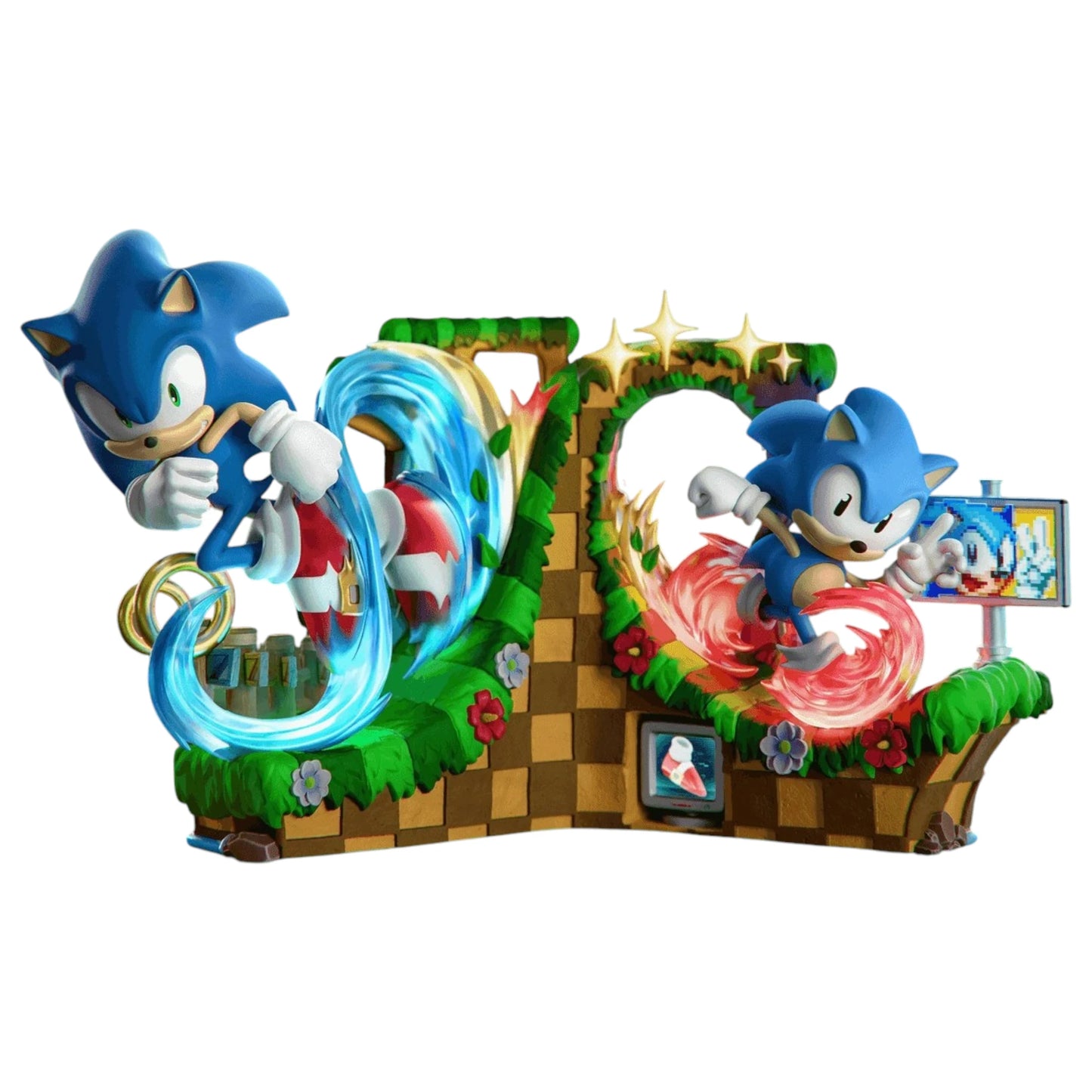 Preventa Resina Sonic Figura Sonic Generations Wake Estudio