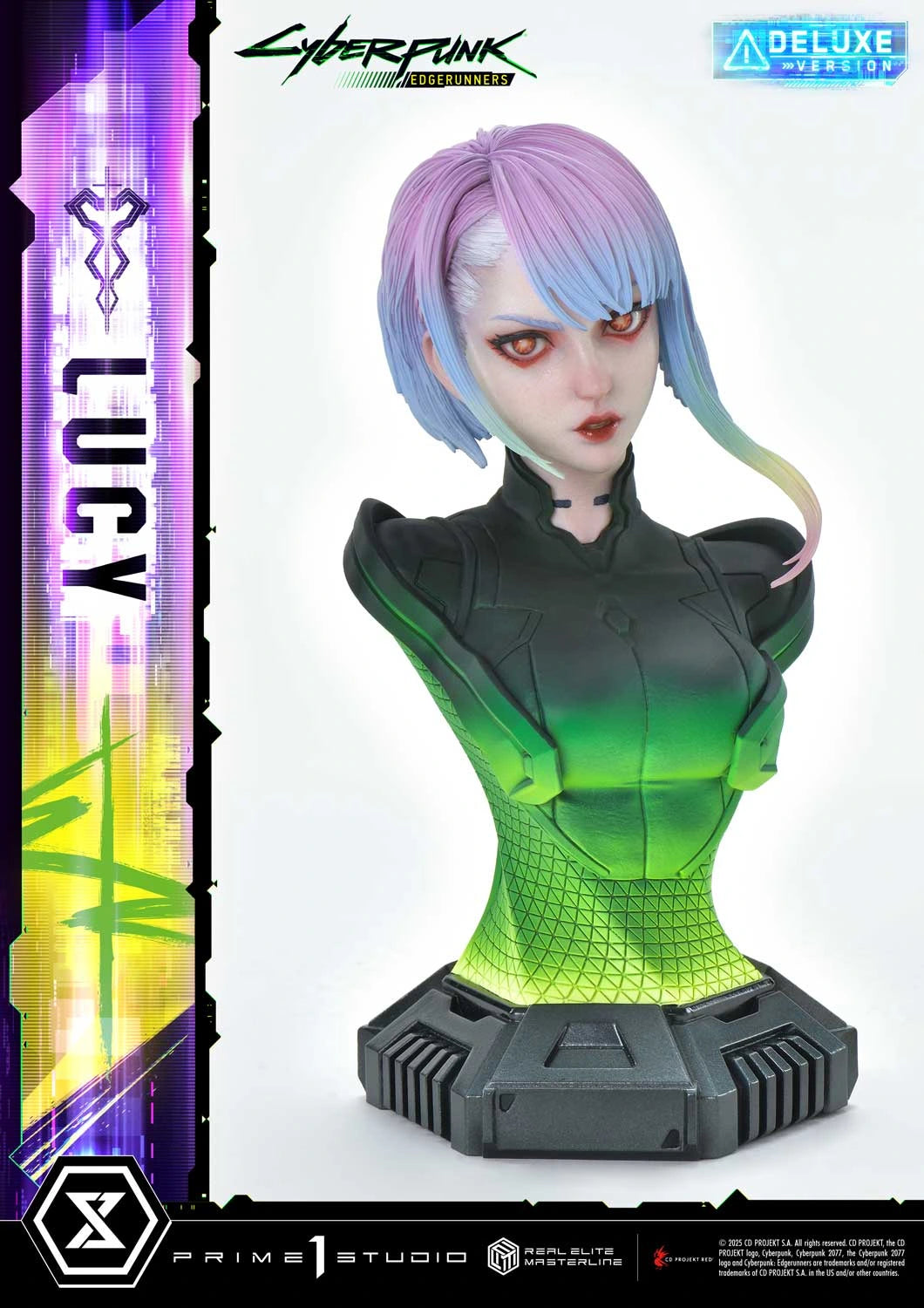 Preventa Resina Lucy Deluxe Figura Cyberpunk: Edgerunners Prime 1 (Licencia) Estudio