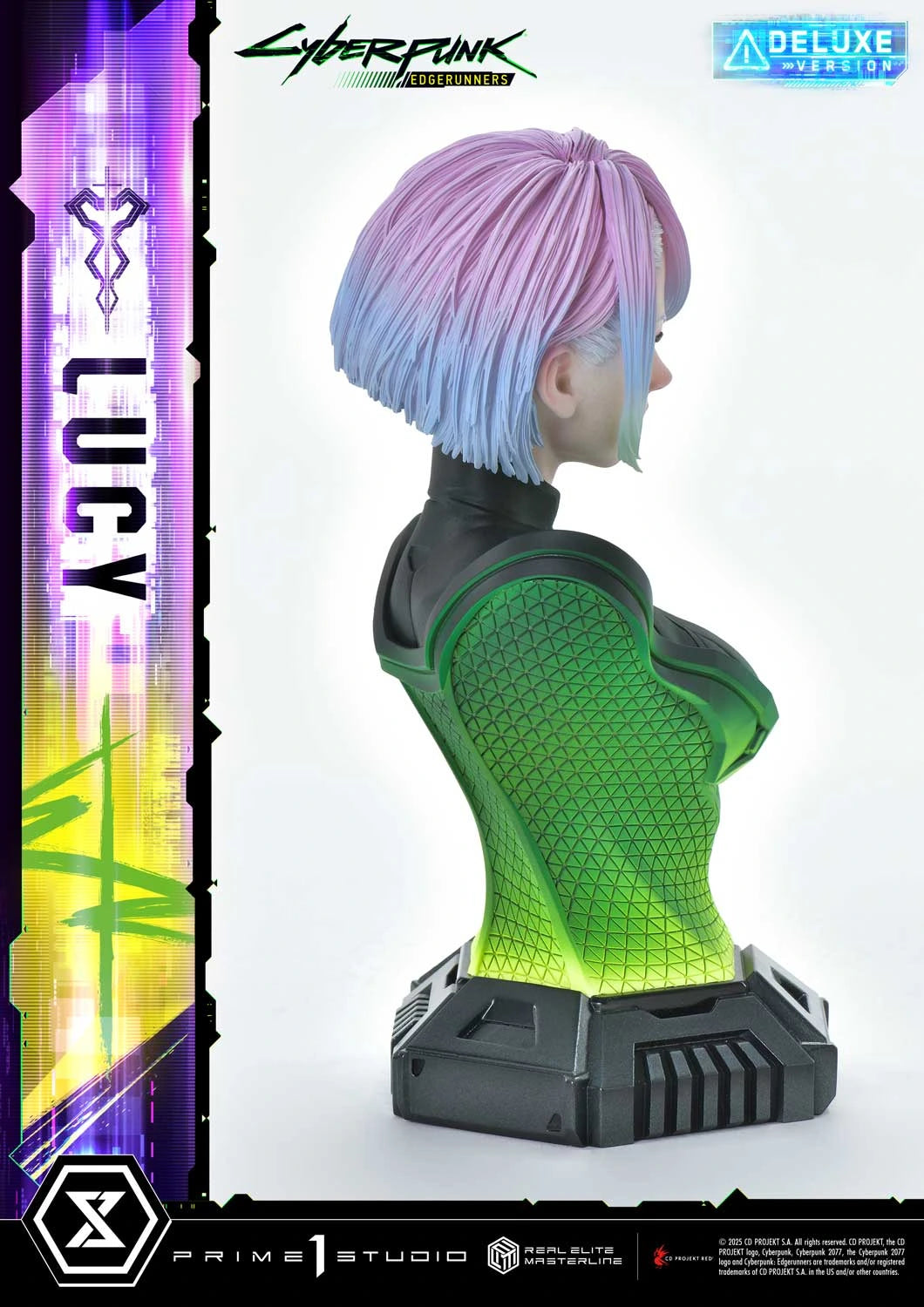 Preventa Resina Lucy Deluxe Figura Cyberpunk: Edgerunners Prime 1 (Licencia) Estudio