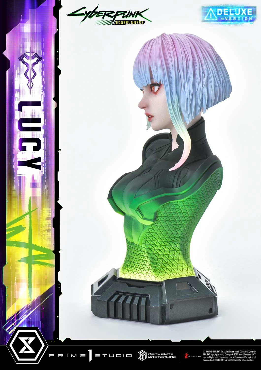 Preventa Resina Lucy Deluxe Figura Cyberpunk: Edgerunners Prime 1 (Licencia) Estudio