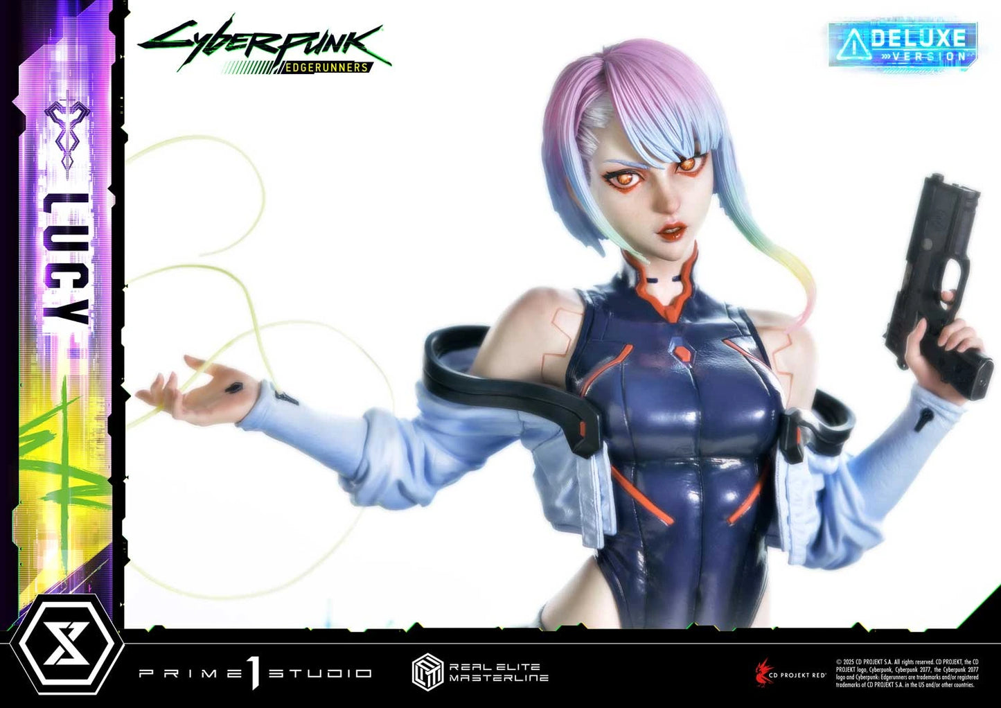 Preventa Resina Lucy Deluxe Figura Cyberpunk: Edgerunners Prime 1 (Licencia) Estudio