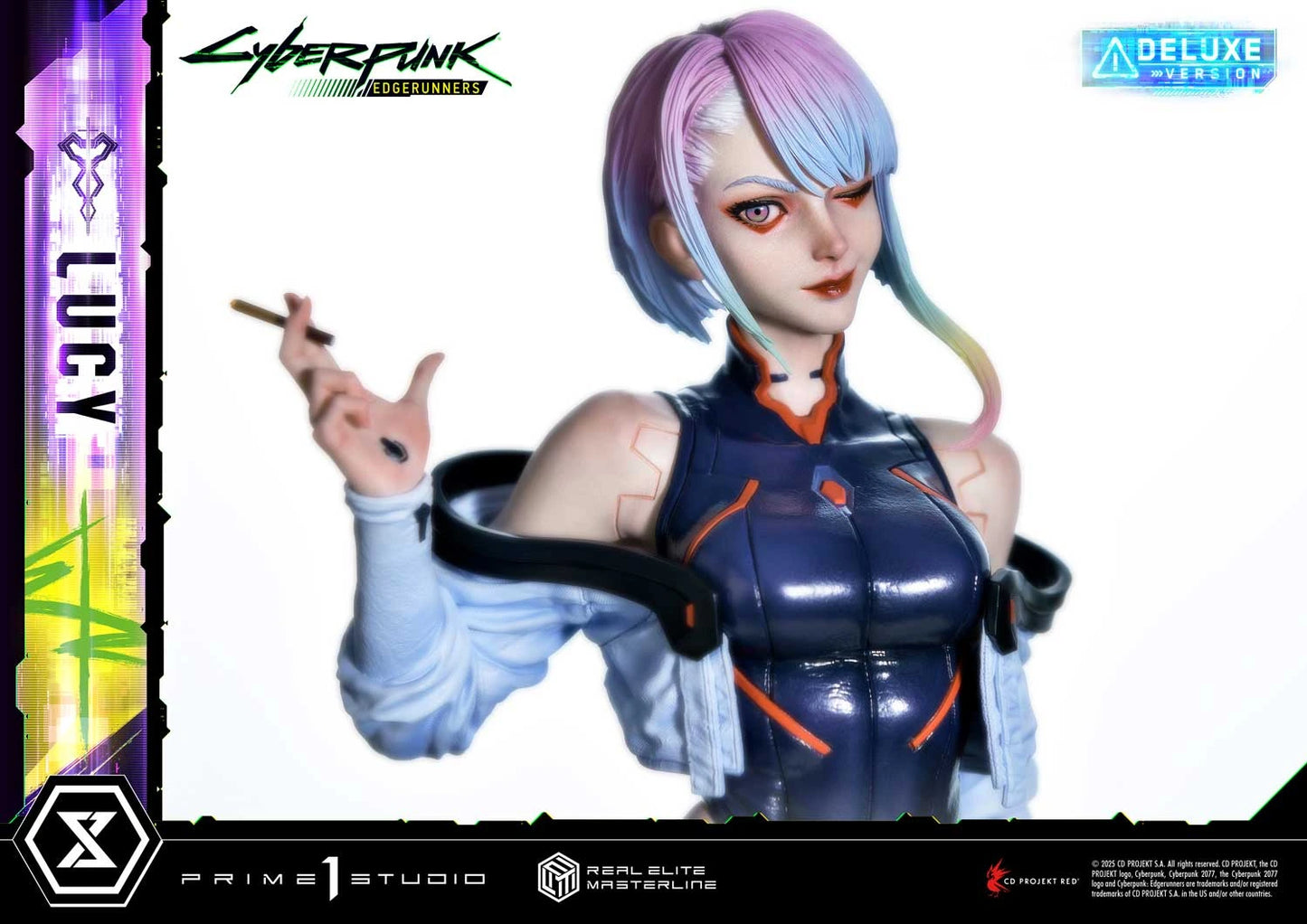 Preventa Resina Lucy Deluxe Figura Cyberpunk: Edgerunners Prime 1 (Licencia) Estudio