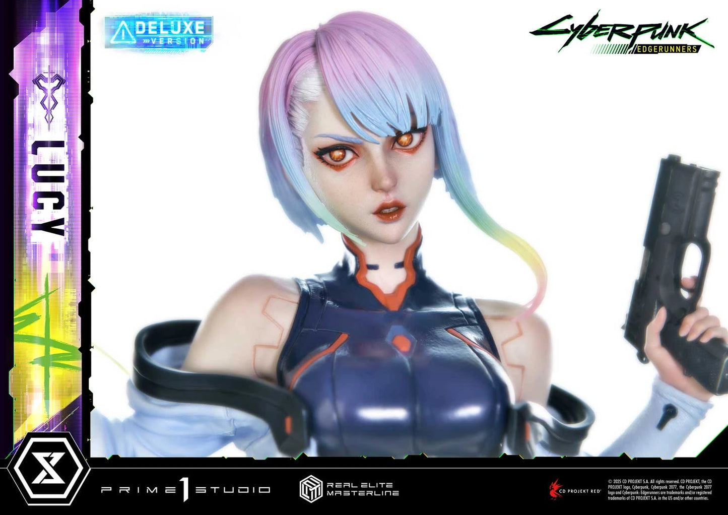 Preventa Resina Lucy Deluxe Figura Cyberpunk: Edgerunners Prime 1 (Licencia) Estudio