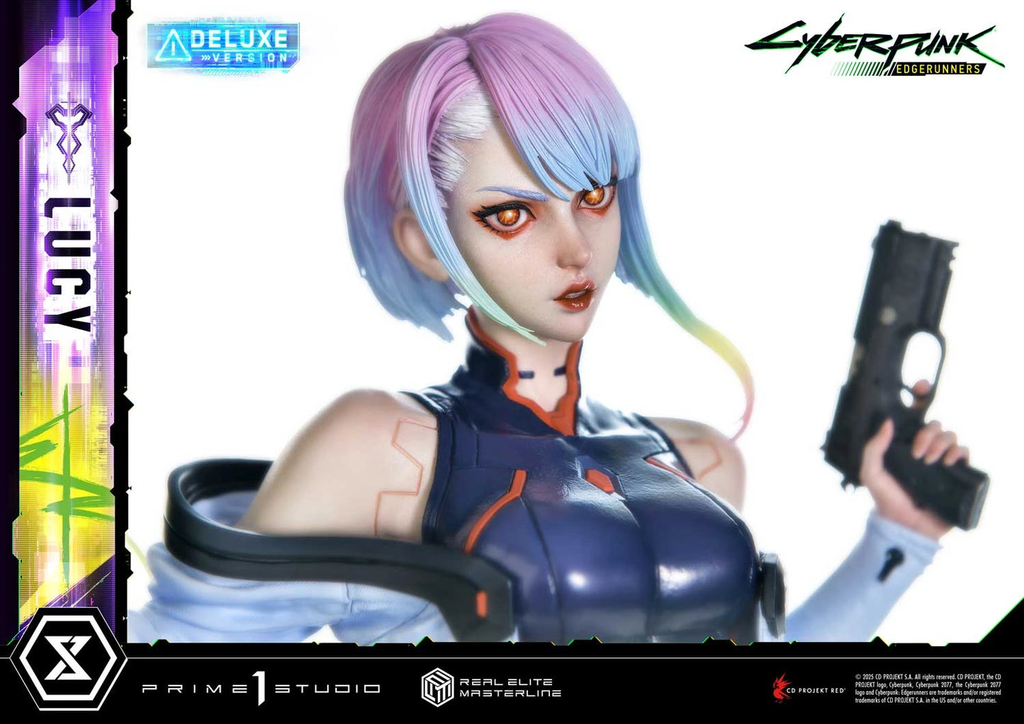 Preventa Resina Lucy Deluxe Figura Cyberpunk: Edgerunners Prime 1 (Licencia) Estudio