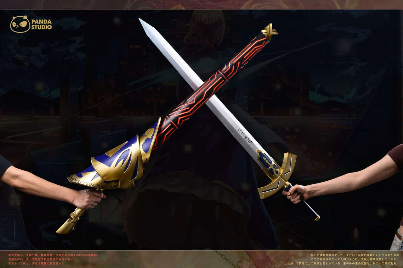 Preventa Resina Excalibur & Espada de la Ruptura Figura Fate/Stay Night Panda Estudio