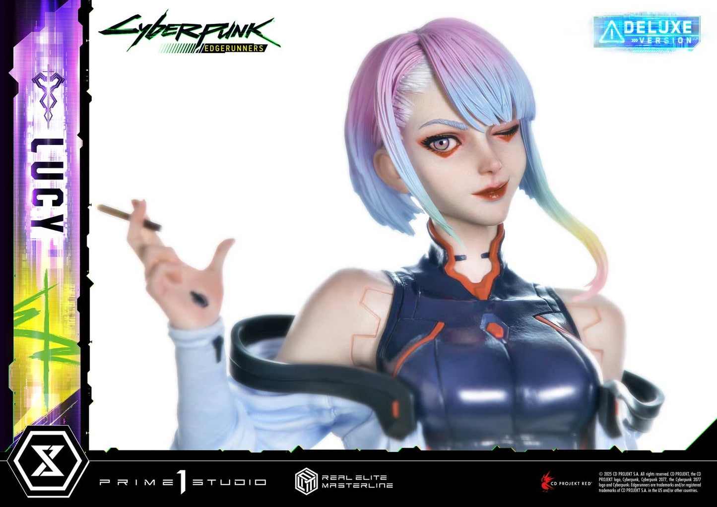 Preventa Resina Lucy Deluxe Figura Cyberpunk: Edgerunners Prime 1 (Licencia) Estudio