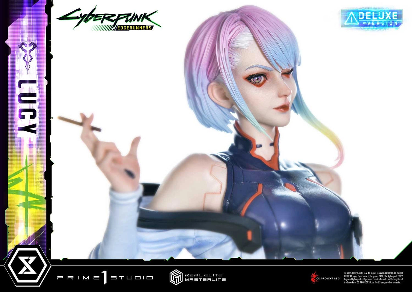 Preventa Resina Lucy Deluxe Figura Cyberpunk: Edgerunners Prime 1 (Licencia) Estudio