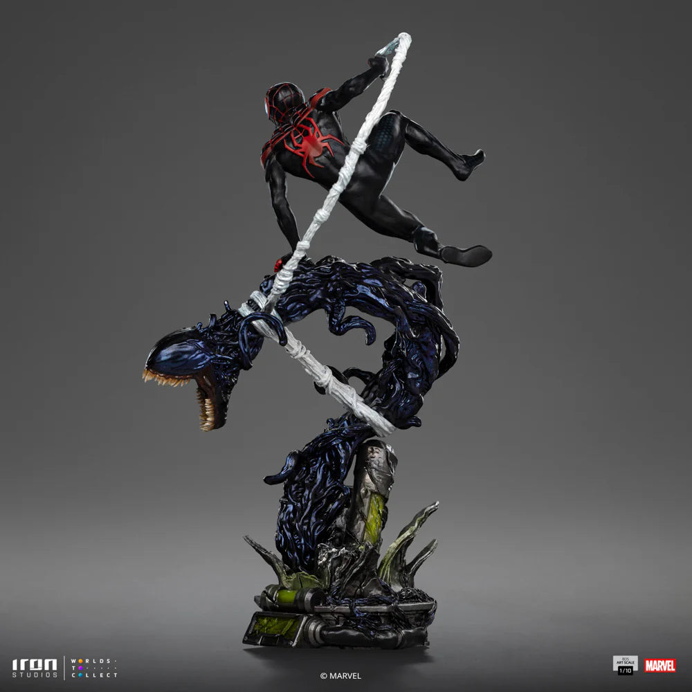 Preventa Resina Miles Morales Figura Marvel "Spider-Man" Iron (Licencia) Estudio