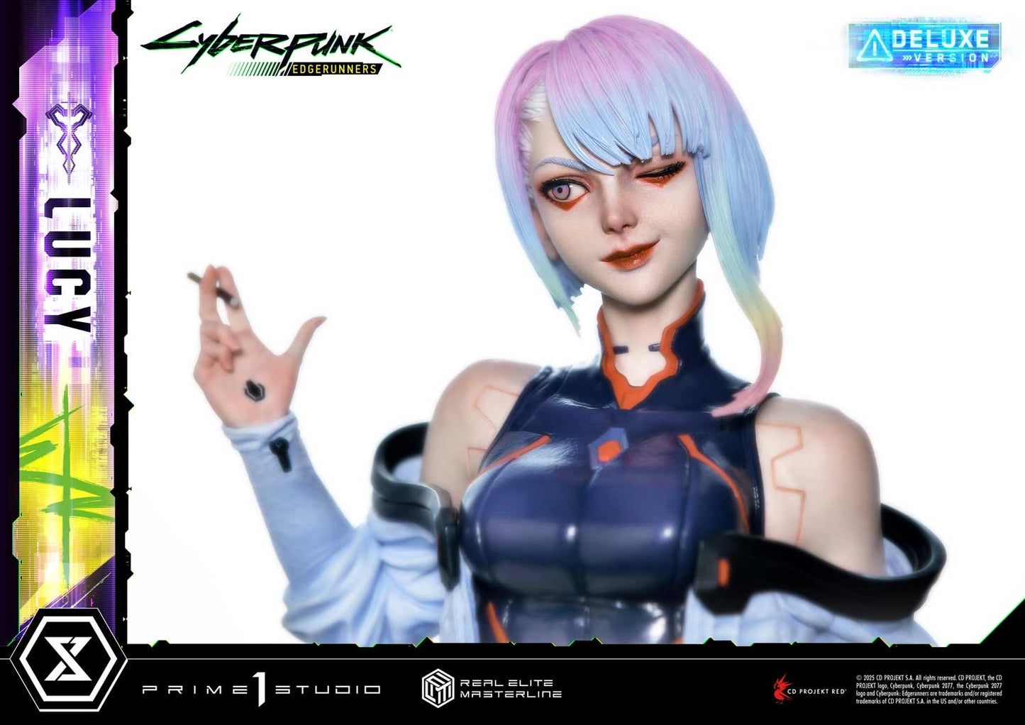Preventa Resina Lucy Deluxe Figura Cyberpunk: Edgerunners Prime 1 (Licencia) Estudio