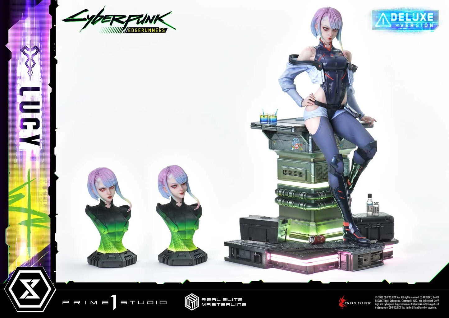 Preventa Resina Lucy Deluxe Figura Cyberpunk: Edgerunners Prime 1 (Licencia) Estudio