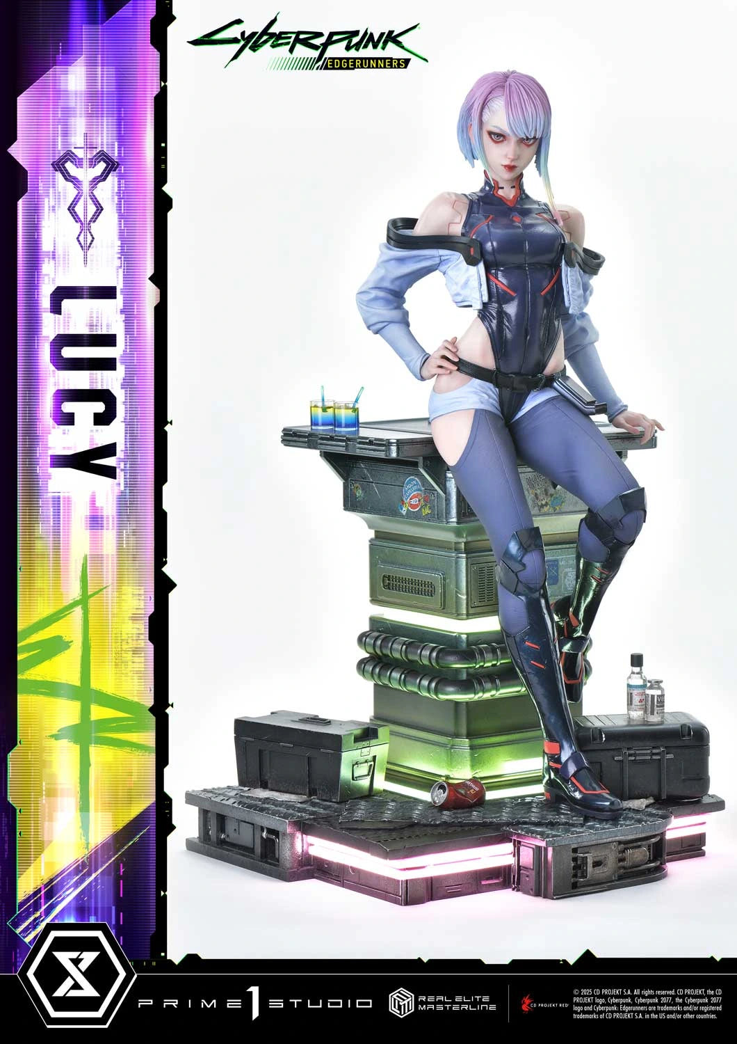 Preventa Resina Lucy Deluxe Figura Cyberpunk: Edgerunners Prime 1 (Licencia) Estudio