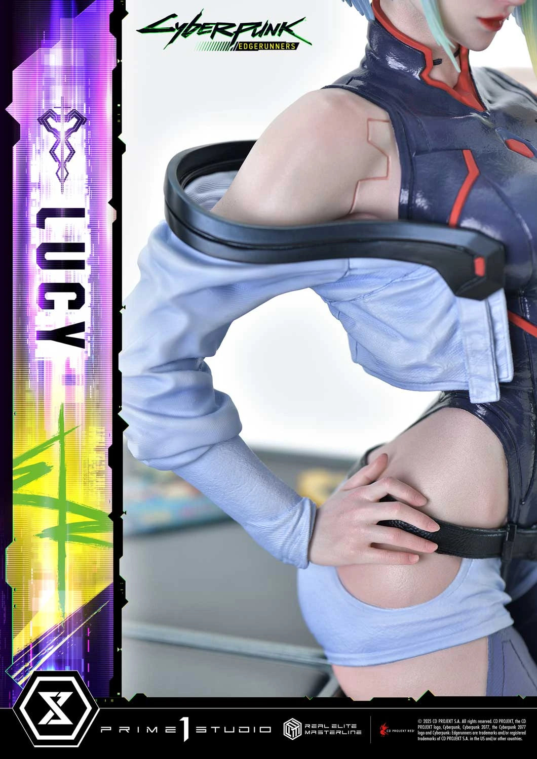 Preventa Resina Lucy Deluxe Figura Cyberpunk: Edgerunners Prime 1 (Licencia) Estudio