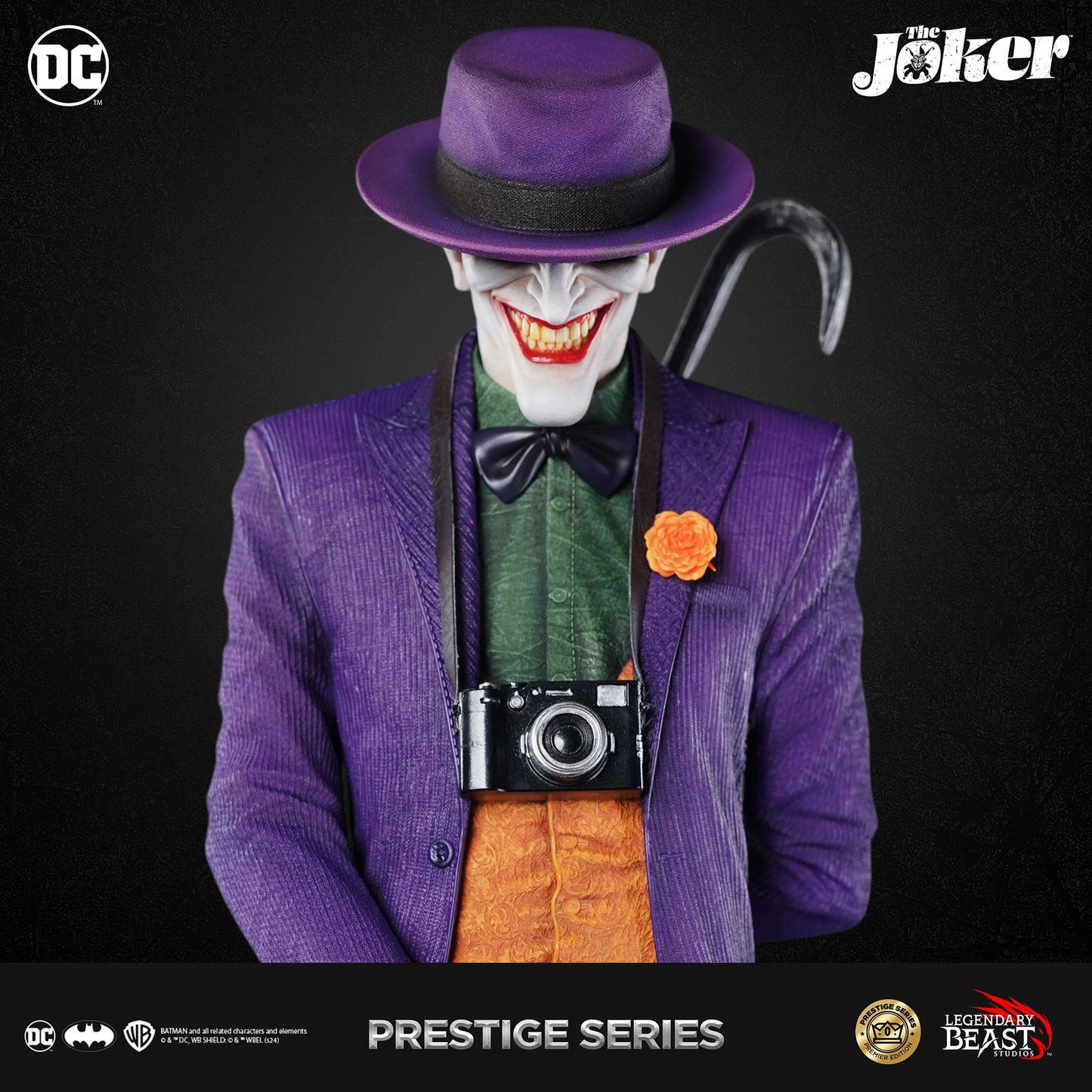 Preventa Resina Joker Figura DC Comics Legendary Beast (Licencia) Estudio