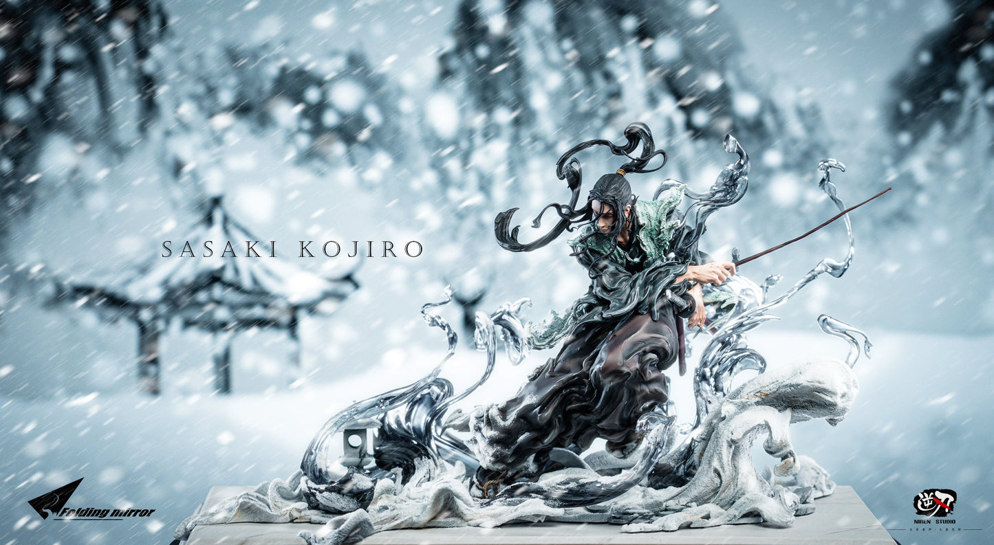Preventa Resina Sasaki Kojiro Figura Vagabond Folding Mirror & Niren Estudio