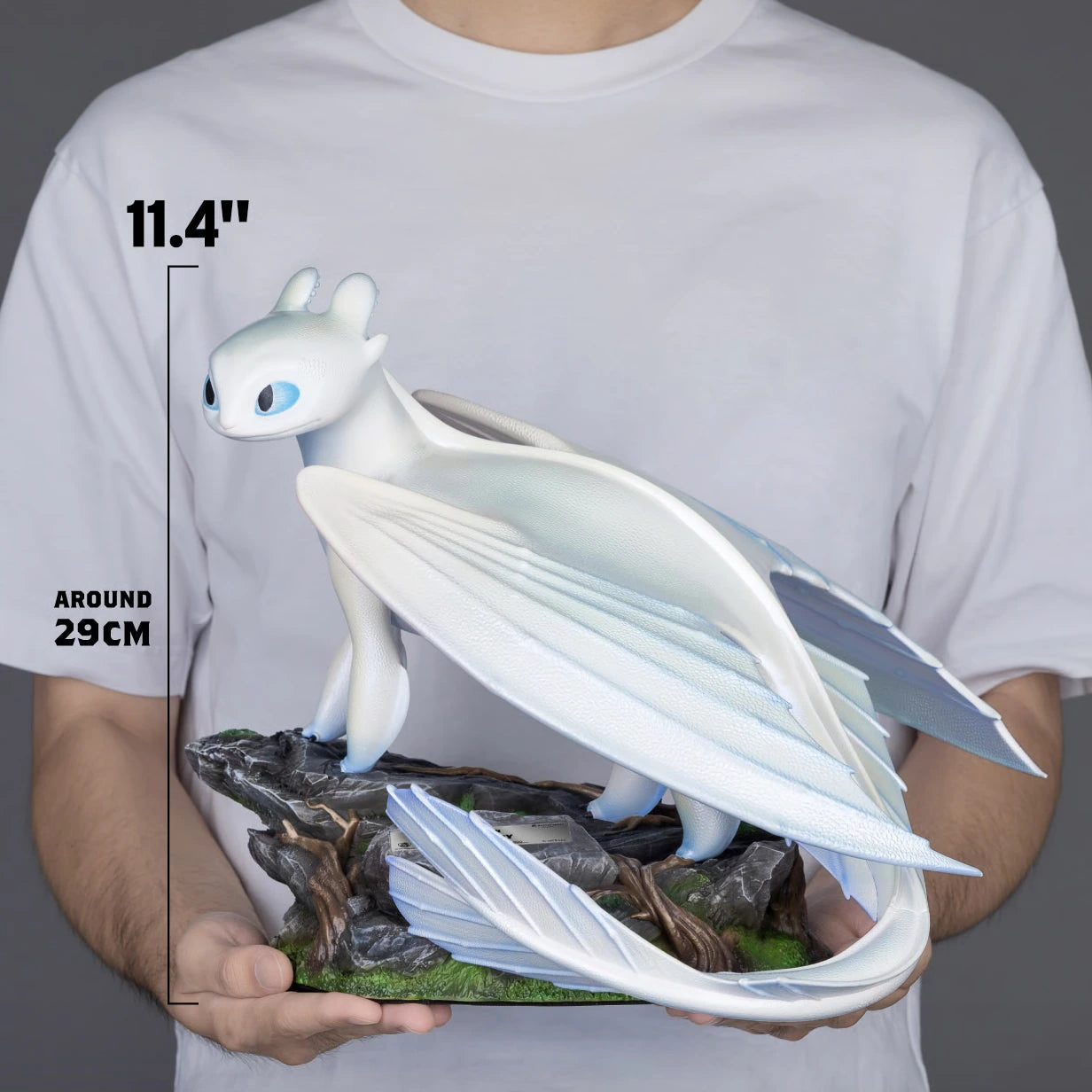 "Preventa Resina Furia Lumionsa Figura Cómo entrenar a tu dragón 3 Beast Kingdom (Licencia) Estudio"